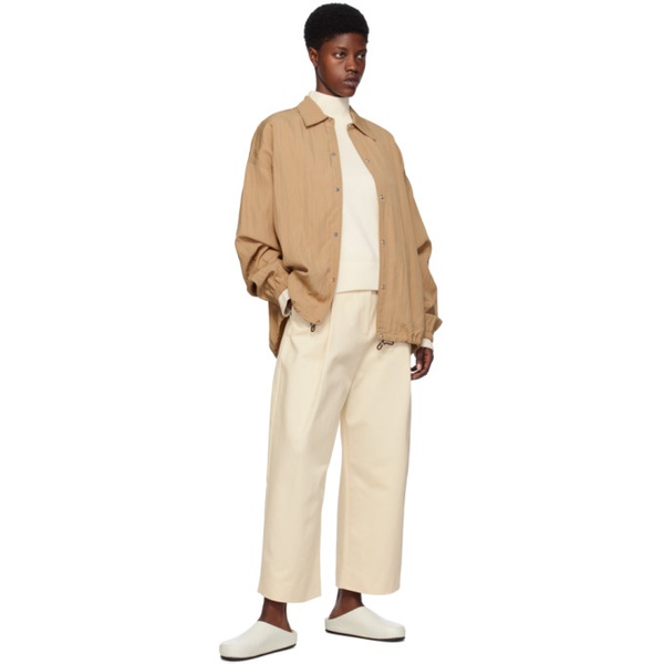  스튜디오 니콜슨 Studio Nicholson 오프화이트 Off-White Dordoni Trousers 241608F087014