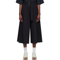 스튜디오 니콜슨 Studio Nicholson Black Belted Trousers 241608F088009