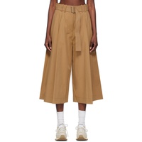 스튜디오 니콜슨 Studio Nicholson Tan Belted Trousers 241608F088010