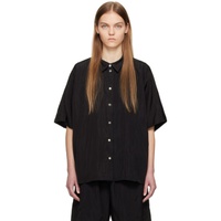 스튜디오 니콜슨 Studio Nicholson Black Kanno Shirt 241608F109013