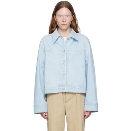 스튜디오 니콜슨 Studio Nicholson Blue Petar Denim Jacket 232608F060000