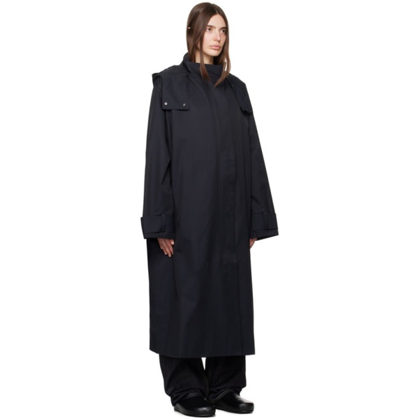  스튜디오 니콜슨 Studio Nicholson Navy Tana Coat 232608F059001