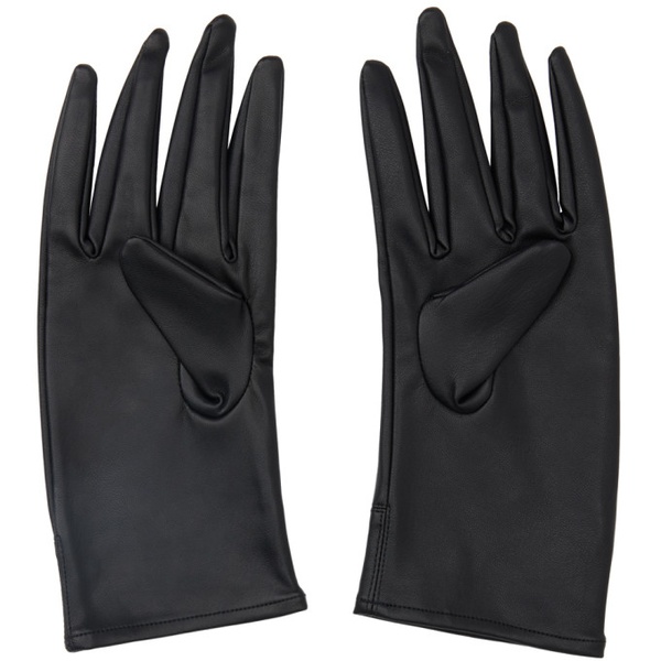 Subtle Le Nguyen Black Short Gloves 232803F012001