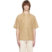 Sunflower Khaki Spacey Shirt 231468M192001