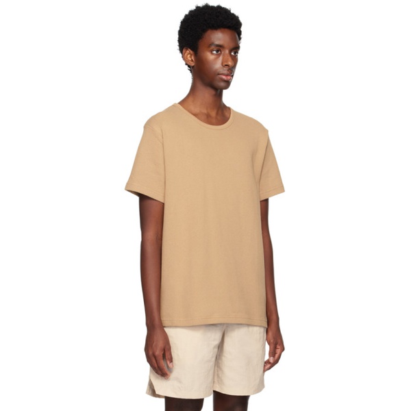  Sunflower Beige Garment-Dyed T-Shirt 231468M214001