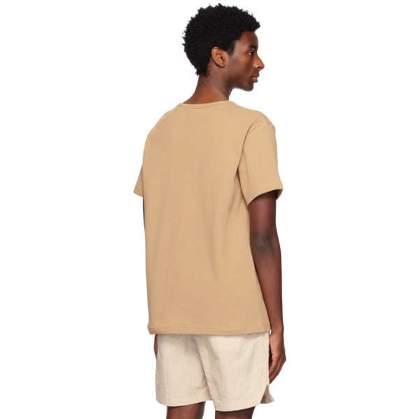  Sunflower Beige Garment-Dyed T-Shirt 231468M214001