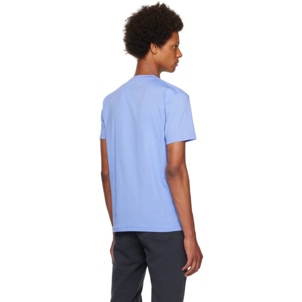  선스펠 Sunspel Blue Riviera T-Shirt 232128M213002