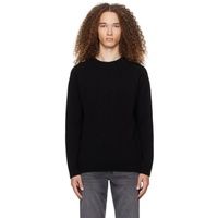 선스펠 Sunspel Black Raglan Sweater 241128M201004