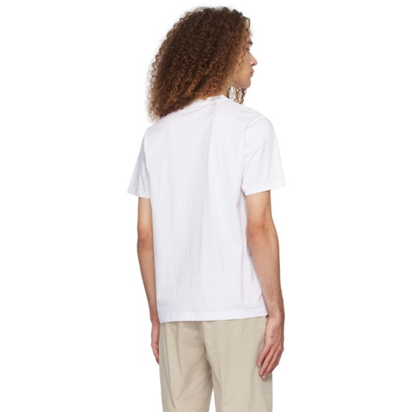  선스펠 Sunspel White Riviera T-Shirt 241128M213000