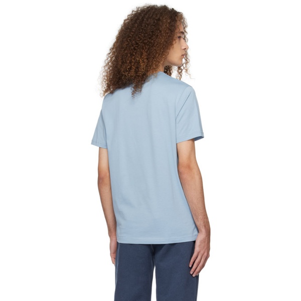  선스펠 Sunspel Blue Classic T-Shirt 241128M213008