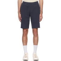 선스펠 Sunspel Navy Relaxed-Fit Shorts 241128M193000