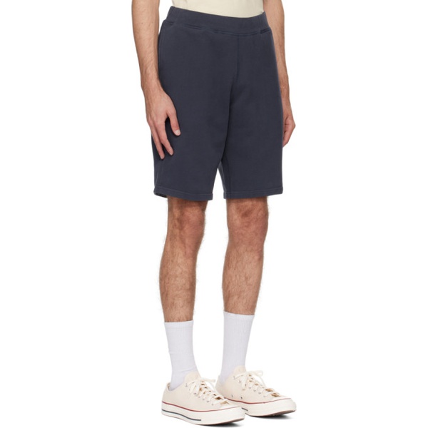  선스펠 Sunspel Navy Relaxed-Fit Shorts 241128M193000