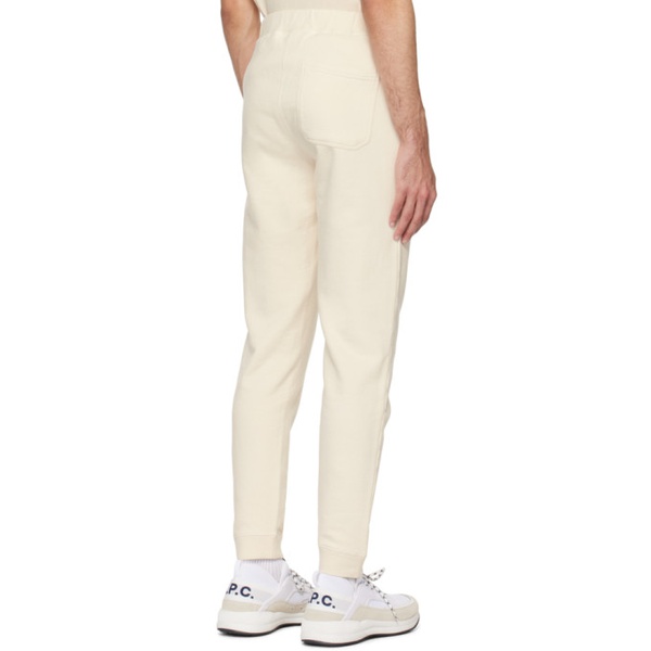  선스펠 Sunspel 오프화이트 Off-White Slim-Fit Sweatpants 241128M190004