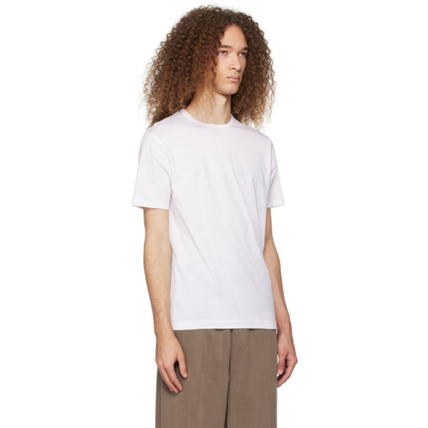  선스펠 Sunspel White Classic T-Shirt 241128M213015