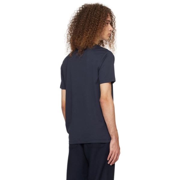  선스펠 Sunspel Navy Classic T-Shirt 241128M213014