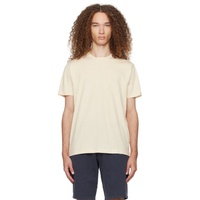 선스펠 Sunspel Beige Riviera T-Shirt 241128M213003