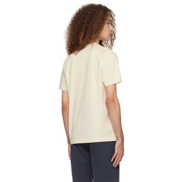  선스펠 Sunspel Beige Riviera T-Shirt 241128M213003