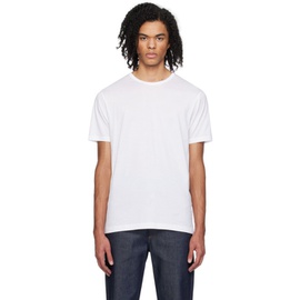 선스펠 Sunspel White Classic T-Shirt 242128M213016