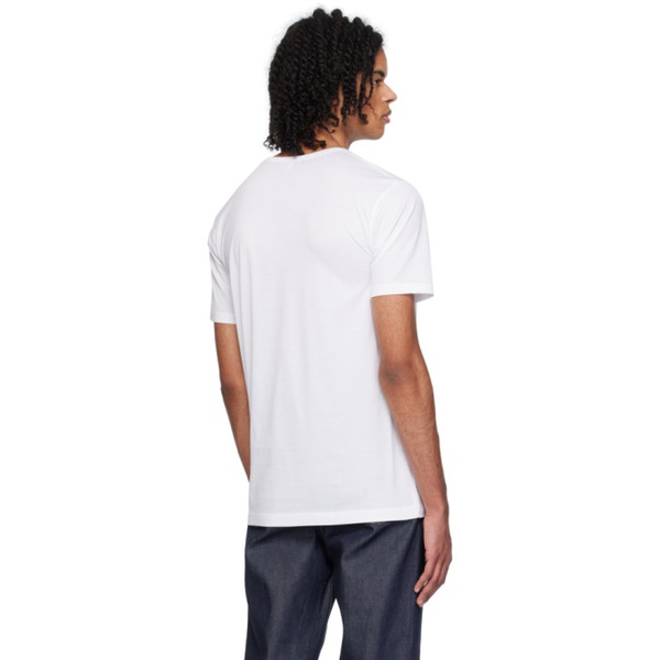  선스펠 Sunspel White Classic T-Shirt 242128M213016