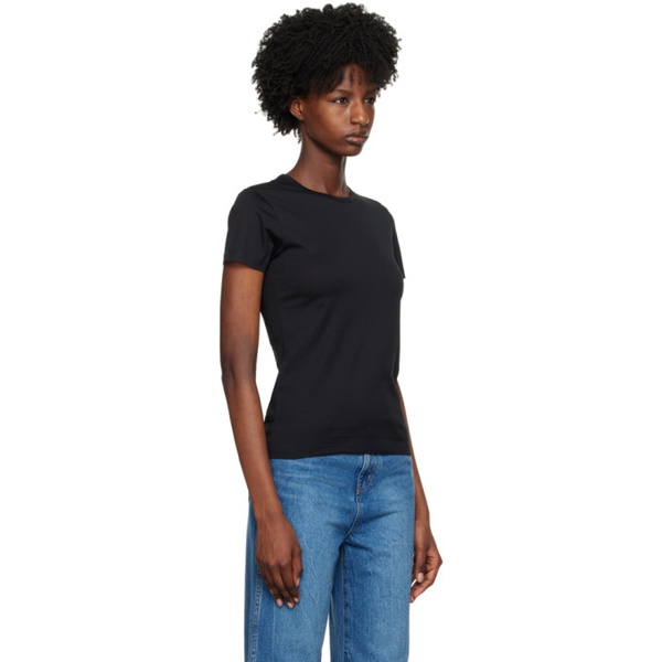  선스펠 Sunspel Black Classic T-Shirt 231128F110011