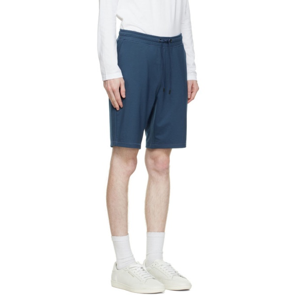  선스펠 Sunspel Navy Active Shorts 222128M213159