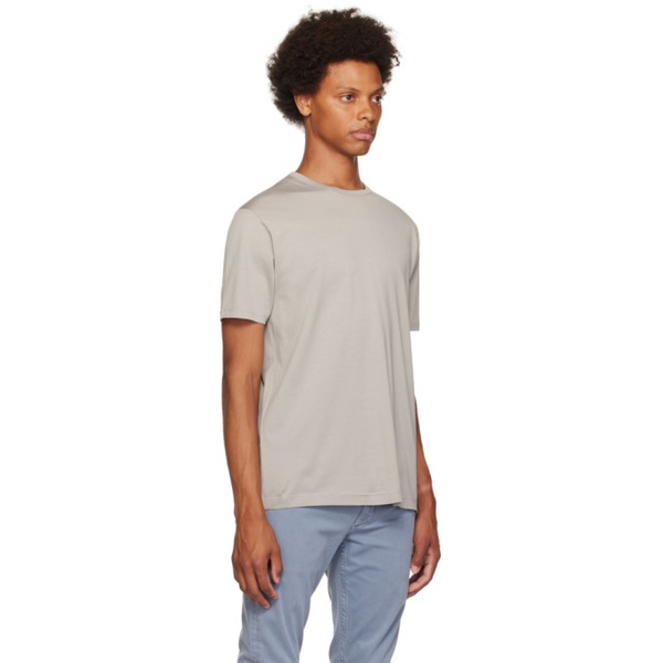  선스펠 Sunspel Gray Classic T-Shirt 232128M213005