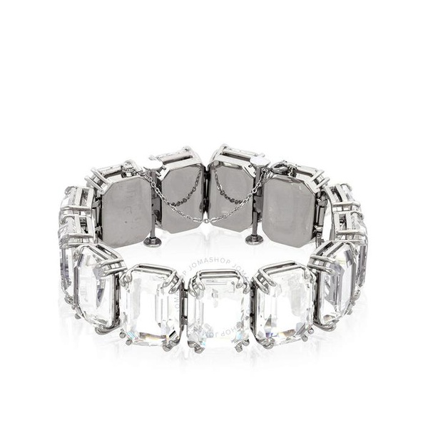  Swarovski Ladies Millenia Rhodium Plated Octagon Cut Oversized Crystals Bracelet 5599192