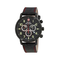 Swiss Military Attitude Chrono Chronograph Quartz Black Dial Mens Watch 01.1543.304