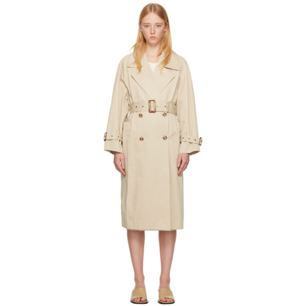 THIRD FORM Beige New Order Trench 222477F067000