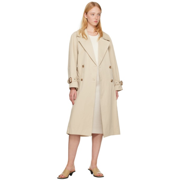  THIRD FORM Beige New Order Trench 222477F067000