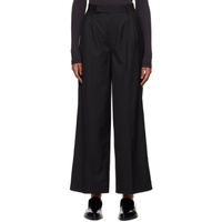 THIRD FORM Black Resolute Trousers 232477F087001