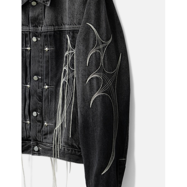  THUG CLUB Tribal Tree Denim Jacket 918452