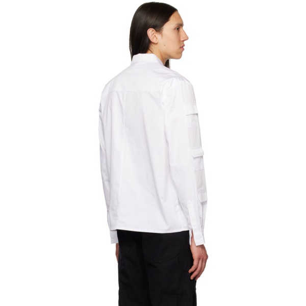  TOMBOGO White Flap Pocket Shirt 231425M192009