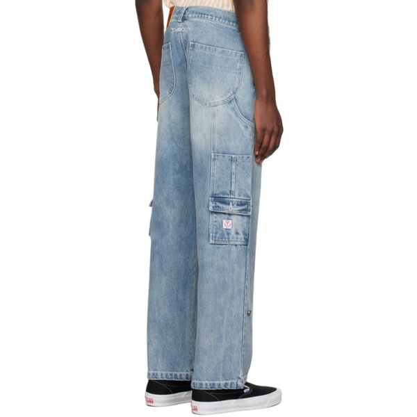  TOMBOGO Blue Screw Jeans 231425M186000