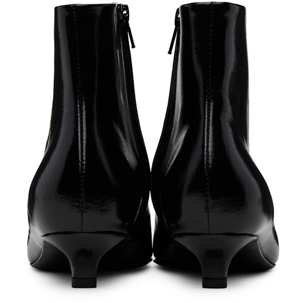  TOTEME Black The Slim Ankle Boots 241771F113003