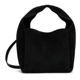 TOTEME Black Suede Bucket Bag 241771F046003