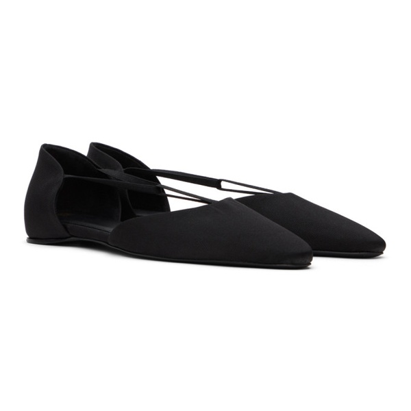  TOTEME Black The T-Strap Loafers 231771F121002