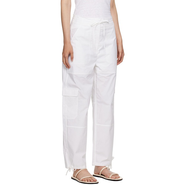  TOTEME White Cargo Trousers 232771F087007