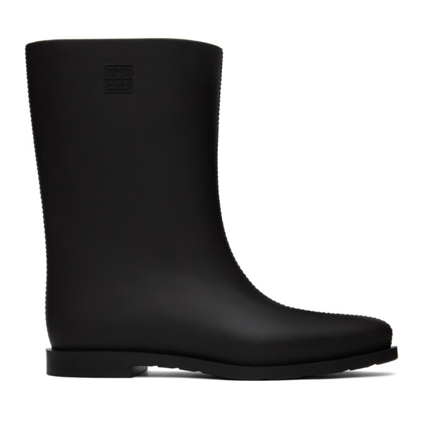  TOTEME Black The Rain Boots 231771F114001