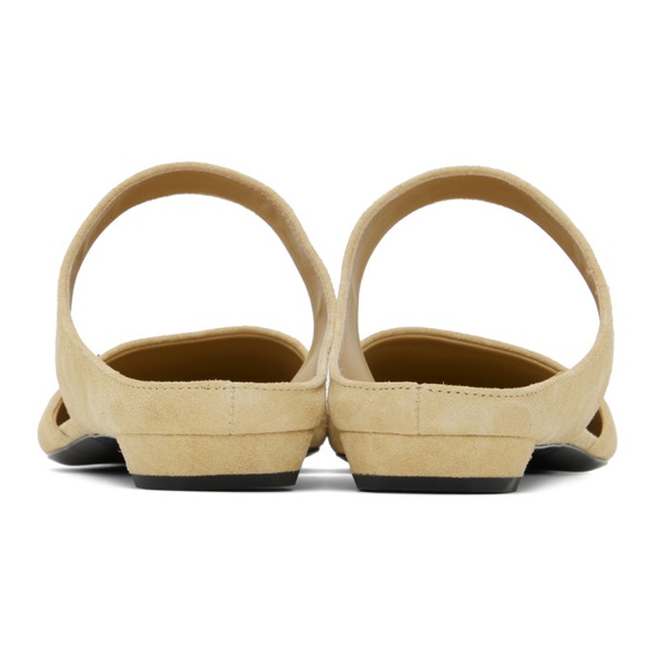  TOTEME Beige The Pointy Loafers 231771F121001