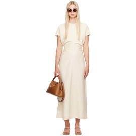 TOTEME 오프화이트 Off-White Slouch Waist Maxi Dress 242771F055003