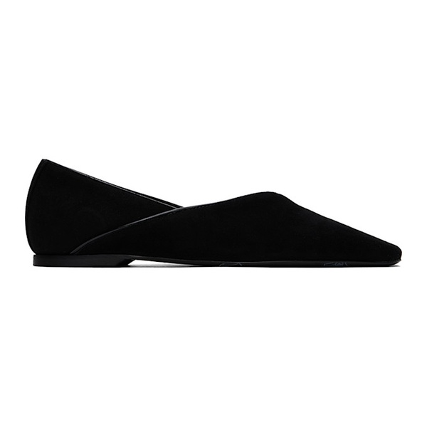  TOTEME Black The Everyday Ballerina Flats 242771F121003