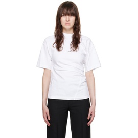 TOTEME 오프화이트 Off-White Twisted T-Shirt 242771F110000