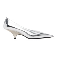 TOTEME Silver The Wedge Heels 242771F122000