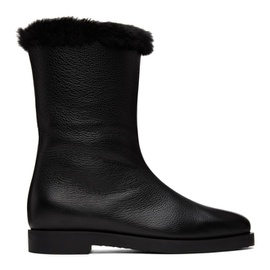 TOTEME Black The Off-Duty Boots 231771F113003