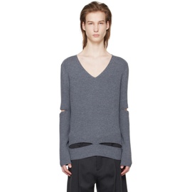 T/SEHNE SSENSE Exclusive Gray Sweater 241612M206001