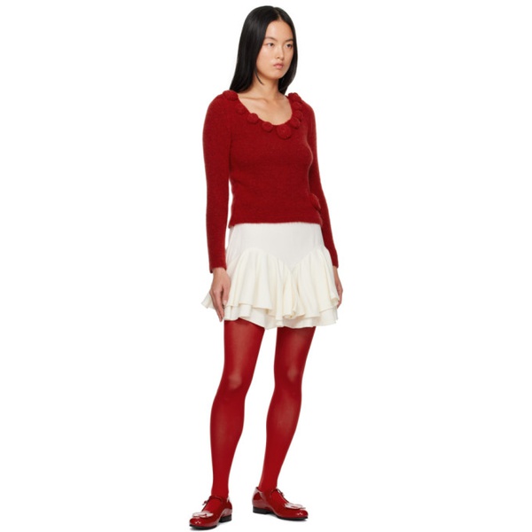  Tach Red Saba Sweater 232657F096003