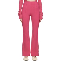 Talia Byre Pink Tailored Trousers 231258F087003