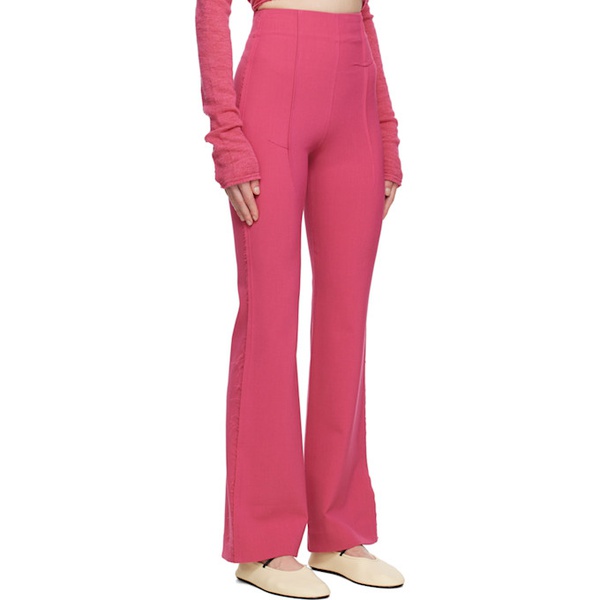  Talia Byre Pink Tailored Trousers 231258F087003