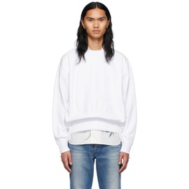 타나카 Tanaka White The Sweatshirt Sweatshirt 221377M204001